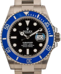 Rolex Submariner Blue Date Black Dial