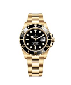 Rolex Submariner Date Gold Black