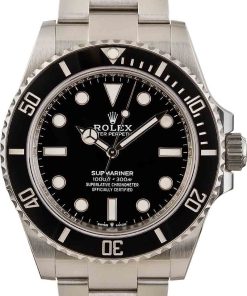 Rolex Submariner Black No Date