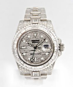 Rolex GMT-Master II ICE Full Diamonds Custom Top Quality