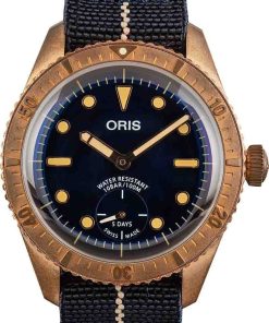 HandMade The Oris Divers Carl Brashear Calibre 401 Limited Edition Bronze