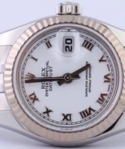 Alternative view of HandMade The Ladies Rolex DateJust 179174 White Dial
