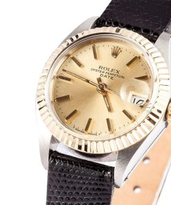 Alternative view of HandMade The Ladies Rolex Date 6916 Two Tone