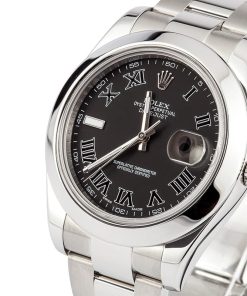 Alternative view of HandMade The Rolex Datejust 116300 Black Dial