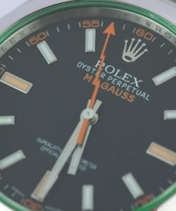 Alternative view of HandMade The Green Rolex Milgauss 116400V
