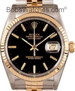 HandMade The Men's Rolex DateJust Steel and Gold 16013