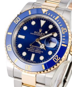 Alternative view of HandMade The Rolex Mens Submariner Blue 116613 - Certified