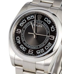 Alternative view of HandMade The Rolex Oyster Perpetual 116000 Concentric Arabic Dial