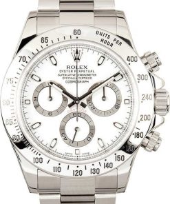 HandMade The Rolex Daytona White 116520 Stainless Steel