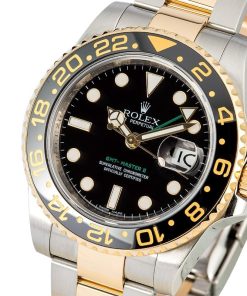 Alternative view of HandMade The Rolex GMT-Master II 116713 Two Tone 100% Authentic