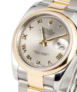 Alternative view of HandMade The Rolex Datejust 116203 Slate Roman Dial