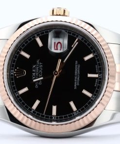 Alternative view of HandMade The Rolex Datejust 116231 Two-Tone Everose