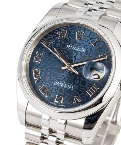 Alternative view of HandMade The Rolex Datejust 116200 Blue Jubilee