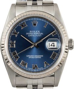 HandMade The Rolex Datejust 16234 Blue Roman