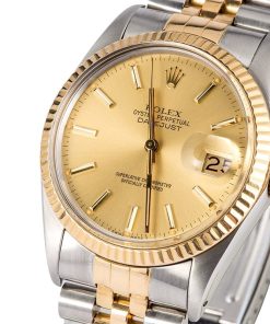 Alternative view of HandMade The Rolex Datejust 16013 Jubilee Bracelet Certified