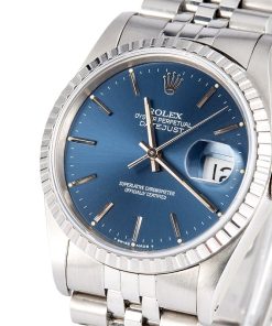 Alternative view of HandMade The Rolex Oyster Perpetual Datejust 16220 Blue