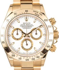 HandMade The Rolex Daytona Yellow Gold 116528 Certified