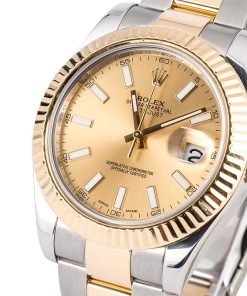 Alternative view of HandMade The Rolex Datejust II Ref 116333 Champagne Dial