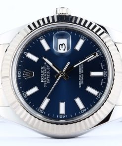 Alternative view of HandMade The Rolex 41MM Datejust 116334 Blue Index Dial