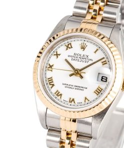 Alternative view of HandMade The Rolex Lady-Datejust 79173 White Roman Dial