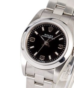 Alternative view of HandMade The Rolex Ladies Oyster Perpetual 76080 Black
