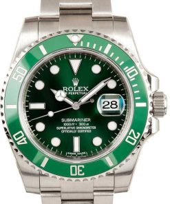 HandMade The Rolex Submariner 116610LV Green 'Hulk' Bezel