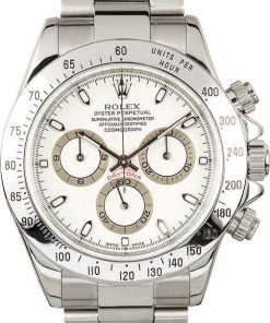 HandMade The Rolex Stainless Steel Daytona 116520 White