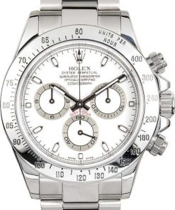 HandMade The Rolex Stainless Steel Daytona White