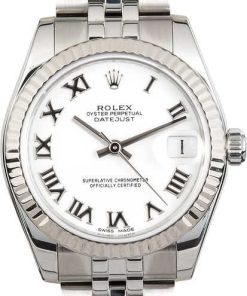 HandMade The Rolex Datejust 178274 White Dial Mid-Size