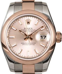 HandMade The Rolex Lady Datejust 179161PSO Rose Gold