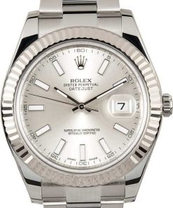 HandMade The Rolex Datejust 116334 Silver Dial