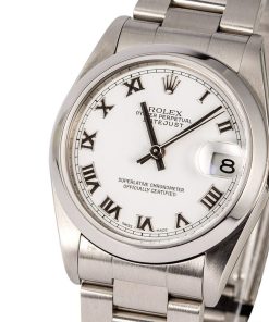 Alternative view of HandMade The Mid-Size Rolex Datejust 78240 White Roman