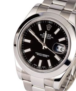 Alternative view of HandMade The Rolex Datejust 116300 Black Dial