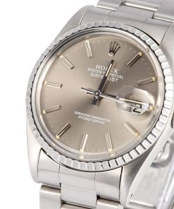 Alternative view of HandMade The Rolex Datejust 16030 Slate Dial