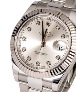 Alternative view of HandMade The Rolex Datejust 116334 Diamond Dial