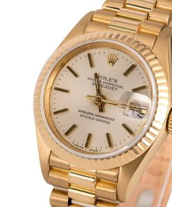 Alternative view of HandMade The Rolex Lady Datejust 69178 Silver Dial