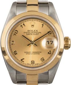 HandMade The Rolex Lady Datejust 79163 Champagne Arabic Dial