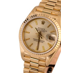 Alternative view of HandMade The Rolex Ladies Datejust 69178 Champagne President