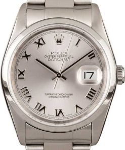 HandMade The Rolex Datejust 16200 Rhodium Roman