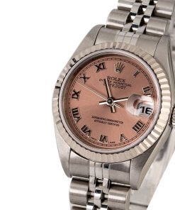 Alternative view of HandMade The Rolex Lady Datejust 79174 Salmon