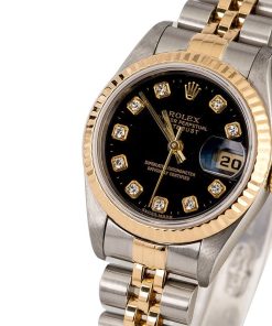 Alternative view of HandMade The Rolex Lady Datejust 79173 Champagne Dial with Diamonds
