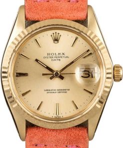 HandMade The Rolex Yellow Gold Date 1503