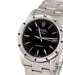 Alternative view of HandMade The Steel Rolex Air-King 14010M Black Dial