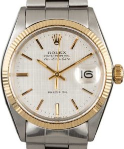 HandMade The Rolex Air-King Date 5701 Silver Dial