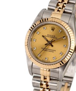 Alternative view of HandMade The Rolex Lady Oyster Perpetual 76193 with Diamonds