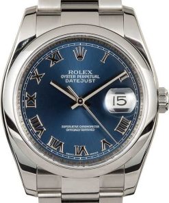 HandMade The Unworn Rolex Datejust 116200 Blue Dial