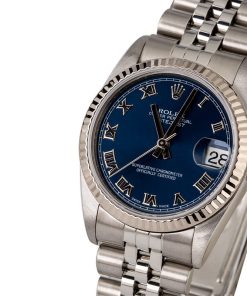 Alternative view of HandMade The Rolex Datejust 78274 Blue Roman Dial