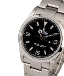 Alternative view of HandMade The Rolex Explorer 114270 Steel Smooth Bezel