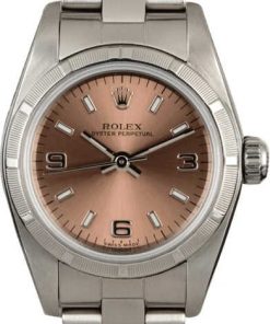 HandMade The Ladies Rolex Datejust 76030 Salmon Dial
