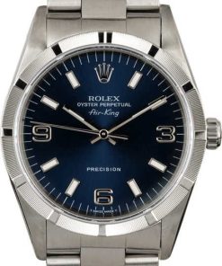 HandMade The Rolex Air-King 14010 Blue Dial Steel Oyster